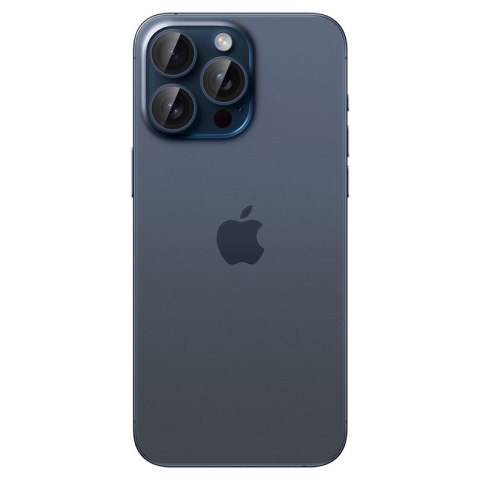 Spigen Optik.TR EZ Fit Camera Lens Protector 2-Pack - Szkło ochronne na obiektyw do iPhone 15 Pro / 15 Pro Max / iPhone 14 Pro / Spigen Optik.TR EZ Fit Camera Lens Protector 2-Pack - Szkło ochronne na obiektyw do iPhone 15 Pro / 15 Pro Max / iPhone 14 Pro /