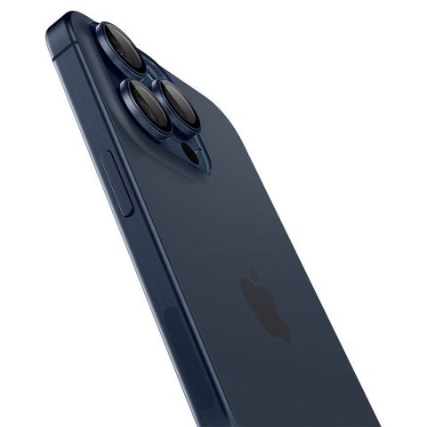 Spigen Optik.TR EZ Fit Camera Lens Protector 2-Pack - Szkło ochronne na obiektyw do iPhone 15 Pro / 15 Pro Max / iPhone 14 Pro / Spigen Optik.TR EZ Fit Camera Lens Protector 2-Pack - Szkło ochronne na obiektyw do iPhone 15 Pro / 15 Pro Max / iPhone 14 Pro /