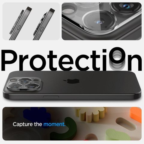 Spigen Optik.TR Camera Protector - Szkło ochronne na obiektyw do iPhone 15 Pro / 15 Pro Max / iPhone 14 Pro / 14 Pro Max (2 szt) Spigen Optik.TR Camera Protector - Szkło ochronne na obiektyw do iPhone 15 Pro / 15 Pro Max / iPhone 14 Pro / 14 Pro Max (2 szt)