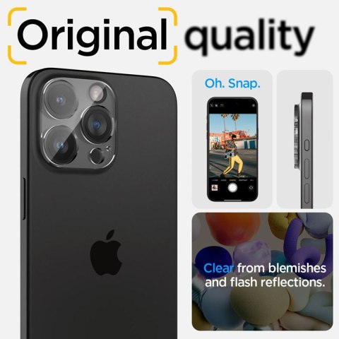 Spigen Optik.TR Camera Protector - Szkło ochronne na obiektyw do iPhone 15 Pro / 15 Pro Max / iPhone 14 Pro / 14 Pro Max (2 szt) Spigen Optik.TR Camera Protector - Szkło ochronne na obiektyw do iPhone 15 Pro / 15 Pro Max / iPhone 14 Pro / 14 Pro Max (2 szt)