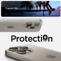 Spigen Optik.TR EZ Fit Camera Lens Protector 2-Pack - Szkło ochronne na obiektyw do iPhone 15 Pro / 15 Pro Max / iPhone 14 Pro /