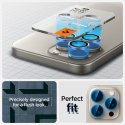 Spigen Optik.TR EZ Fit Camera Lens Protector 2-Pack - Szkło ochronne na obiektyw do iPhone 15 Pro / 15 Pro Max / iPhone 14 Pro /