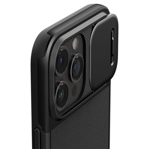 Spigen Optik Armor Mag MagSafe - Etui do iPhone 15 Pro (Czarny) Spigen Optik Armor Mag MagSafe - Etui do iPhone 15 Pro (Czarny)