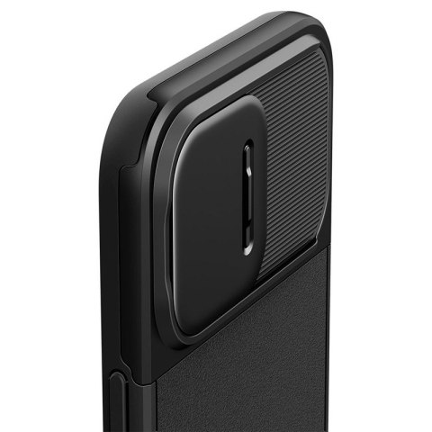 Spigen Optik Armor Mag MagSafe - Etui do iPhone 15 Pro (Czarny) Spigen Optik Armor Mag MagSafe - Etui do iPhone 15 Pro (Czarny)