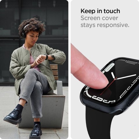 Spigen Ultra Hybrid - Obudowa do Apple Watch 7/8/9 41 mm (Przezroczysty) Spigen Ultra Hybrid - Obudowa do Apple Watch 7/8/9 41 mm (Przezroczysty)