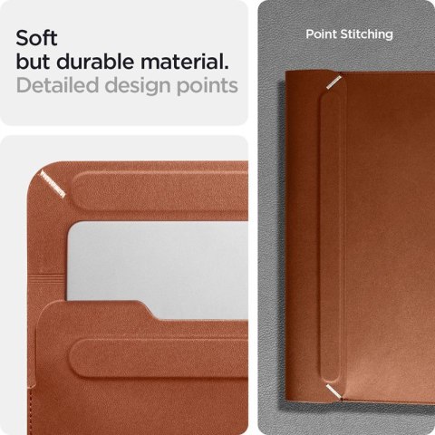Spigen Valentinus Sleeve Laptop - Etui na notebooka 15" / 16" (Classic Brown) Spigen Valentinus Sleeve Laptop - Etui na notebooka 15" / 16" (Classic Brown)