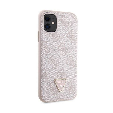 Guess Crossbody 4G Metal Logo - Etui iPhone 11 (różowy) Guess Crossbody 4G Metal Logo - Etui iPhone 11 (różowy)