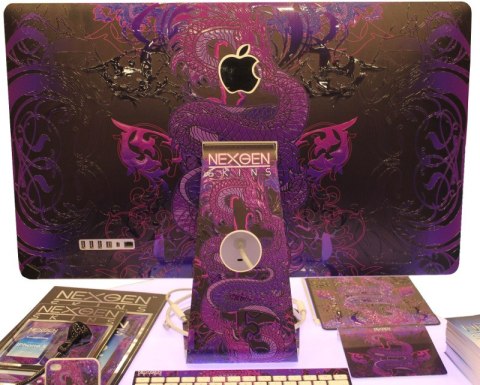 Nexgen Skins - Zestaw skórek na obudowę z efektem 3D iMac 27" (Serpentine 3D) Nexgen Skins - Zestaw skórek na obudowę z efektem 3D iMac 27" (Serpentine 3D)
