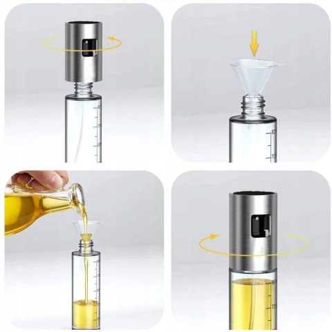 ATOMIZER SPRYSKIWACZ DO OLEJU 100ml KINGHOFF KH-1588 ATOMIZER SPRYSKIWACZ DO OLEJU 100ml KINGHOFF KH-1588
