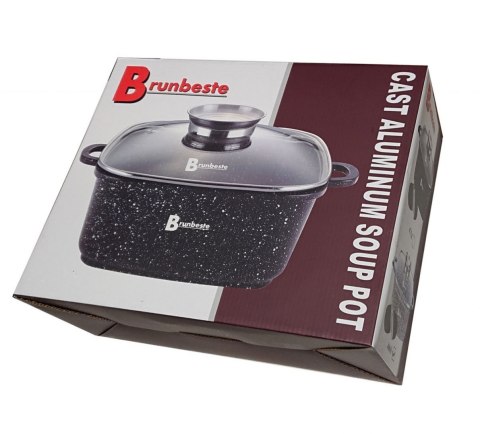 BRYTFANNA / GARNEK GRANITOWY 6.5L 28cm BRUNBESTE BB-1930 BRYTFANNA / GARNEK GRANITOWY 6.5L 28cm BRUNBESTE BB-1930