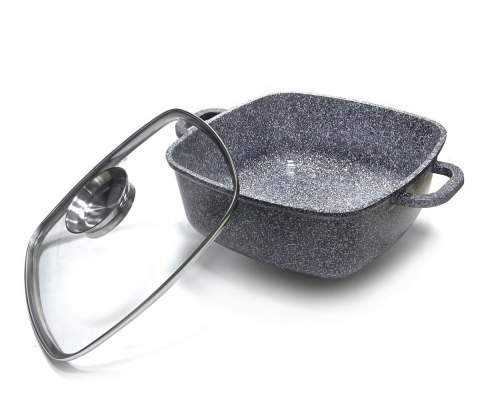 BRYTFANNA GARNEK KWADRATOWY 5.5L 26cm ZILNER GREY ZL-7059 BRYTFANNA GARNEK KWADRATOWY 5.5L 26cm ZILNER GREY ZL-7059