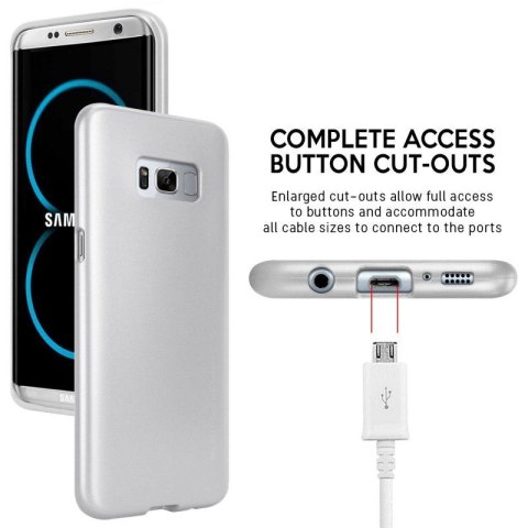 Mercury I-Jelly - Etui Samsung Galaxy S8 (srebrny) Mercury I-Jelly - Etui Samsung Galaxy S8 (srebrny)