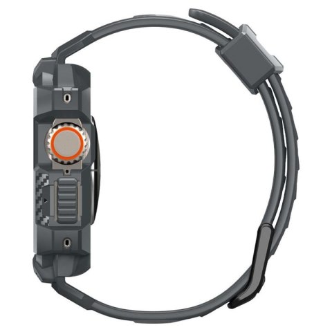 Spigen Rugged Armor Pro - Pasek z obudową do Apple Watch Ultra 49 mm (Dark Grey) Spigen Rugged Armor Pro - Pasek z obudową do Apple Watch Ultra 49 mm (Dark Grey)