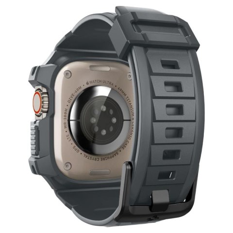Spigen Rugged Armor Pro - Pasek z obudową do Apple Watch Ultra 49 mm (Dark Grey) Spigen Rugged Armor Pro - Pasek z obudową do Apple Watch Ultra 49 mm (Dark Grey)