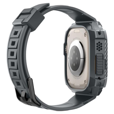 Spigen Rugged Armor Pro - Pasek z obudową do Apple Watch Ultra 49 mm (Dark Grey) Spigen Rugged Armor Pro - Pasek z obudową do Apple Watch Ultra 49 mm (Dark Grey)