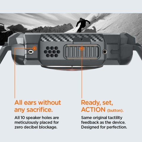 Spigen Rugged Armor Pro - Pasek z obudową do Apple Watch Ultra 49 mm (Dark Grey) Spigen Rugged Armor Pro - Pasek z obudową do Apple Watch Ultra 49 mm (Dark Grey)