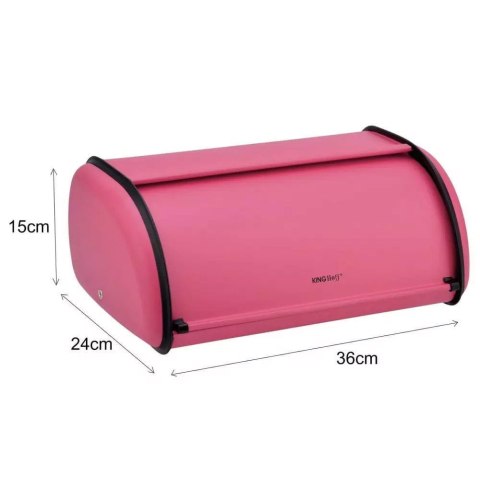 CHLEBAK STALOWY MAŁY 36CM KINGHOFF KH-1753 CZERWONY CHLEBAK STALOWY MAŁY 36CM KINGHOFF KH-1753 CZERWONY