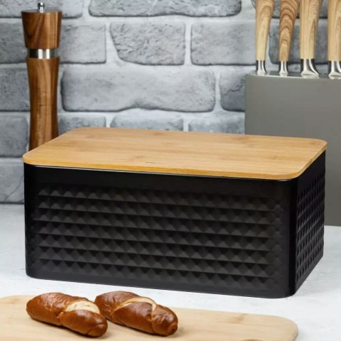 CHLEBAK STALOWY Z DESKĄ KINGHOFF KH-1713 CHLEBAK STALOWY Z DESKĄ KINGHOFF KH-1713
