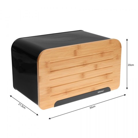 CHLEBAK STALOWY Z DESKĄ KiNGHOFF KH-1071 CHLEBAK STALOWY Z DESKĄ KiNGHOFF KH-1071