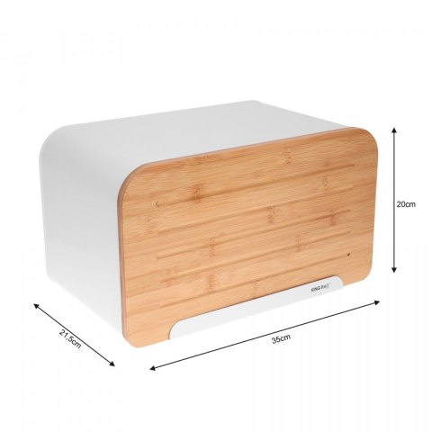 CHLEBAK STALOWY Z DESKĄ KiNGHOFF KH-1072 CHLEBAK STALOWY Z DESKĄ KiNGHOFF KH-1072