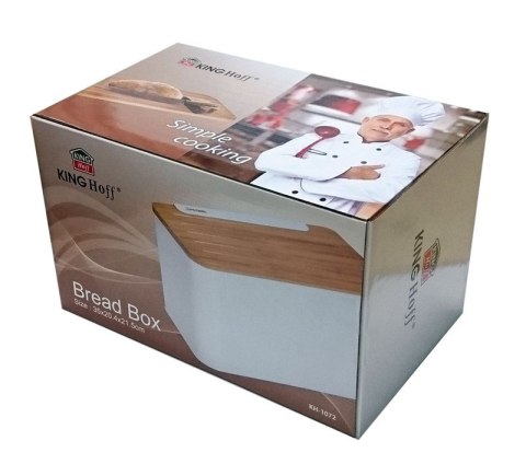 CHLEBAK STALOWY Z DESKĄ KiNGHOFF KH-1072 CHLEBAK STALOWY Z DESKĄ KiNGHOFF KH-1072
