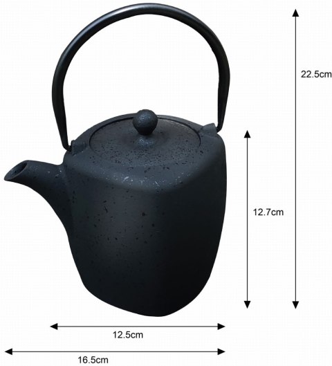 CZAJNICZEK ŻELIWNY ZAPARZACZ 0.9L KINGHOFF KH-1818 CZAJNICZEK ŻELIWNY ZAPARZACZ 0.9L KINGHOFF KH-1818