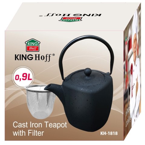 CZAJNICZEK ŻELIWNY ZAPARZACZ 0.9L KINGHOFF KH-1818 CZAJNICZEK ŻELIWNY ZAPARZACZ 0.9L KINGHOFF KH-1818