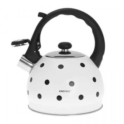 CZAJNIK EMALIOWANY W GROSZKI KiNGHOFF 2.0L KH-1050 CZAJNIK EMALIOWANY W GROSZKI KiNGHOFF 2.0L KH-1050