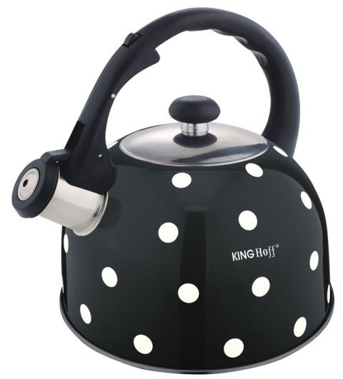 CZAJNIK EMALIOWANY W GROSZKI KiNGHOFF 2.6L KH-1051 CZAJNIK EMALIOWANY W GROSZKI KiNGHOFF 2.6L KH-1051