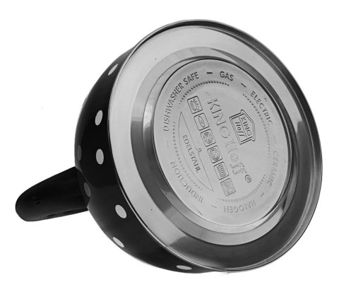 CZAJNIK EMALIOWANY W GROSZKI KiNGHOFF 2.6L KH-1051 CZAJNIK EMALIOWANY W GROSZKI KiNGHOFF 2.6L KH-1051