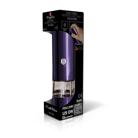 ELEKTR. MŁYNEK DO SOLI LUB PIEPRZU BERLINGER HAUS PURPLE BH-9290 ELEKTR. MŁYNEK DO SOLI LUB PIEPRZU BERLINGER HAUS PURPLE BH-9290