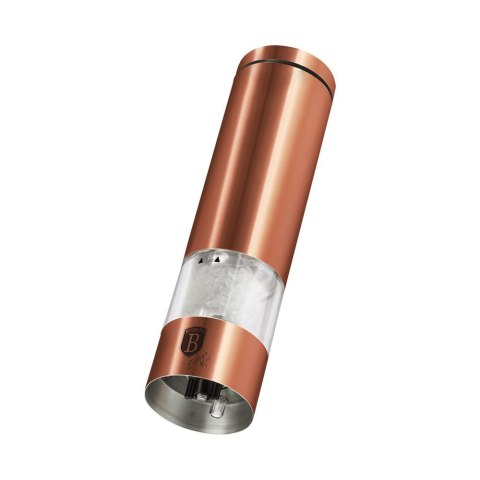 ELEKTRYCZNY MŁYNEK DO SOLI LUB PIEPRZU BERLINGER HAUS ROSE GOLD BH-1906 ELEKTRYCZNY MŁYNEK DO SOLI LUB PIEPRZU BERLINGER HAUS ROSE GOLD BH-1906