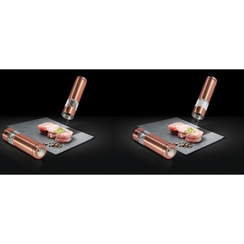ELEKTRYCZNY MŁYNEK DO SOLI LUB PIEPRZU BERLINGER HAUS ROSE GOLD BH-1906 ELEKTRYCZNY MŁYNEK DO SOLI LUB PIEPRZU BERLINGER HAUS ROSE GOLD BH-1906