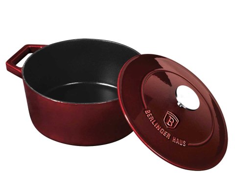 EMALIOWANY GARNEK ŻELIWNY 24cm BERLINGER HAUS BH-6497 EMALIOWANY GARNEK ŻELIWNY 24cm BERLINGER HAUS BH-6497