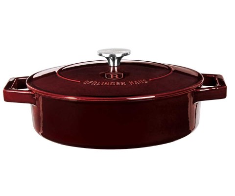 EMALIOWANY GARNEK ŻELIWNY 26cm 2.6L BERLINGER HAUS BH-6498 EMALIOWANY GARNEK ŻELIWNY 26cm 2.6L BERLINGER HAUS BH-6498