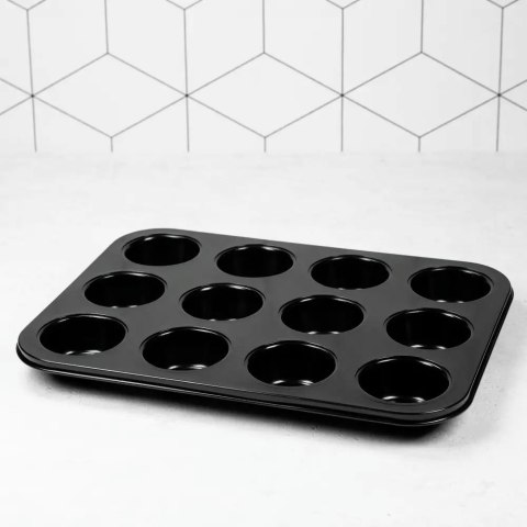 FORMA BLASZANA DO BABECZEK MUFFINEK x12 KINGHOFF KH-4099 FORMA BLASZANA DO BABECZEK MUFFINEK x12 KINGHOFF KH-4099