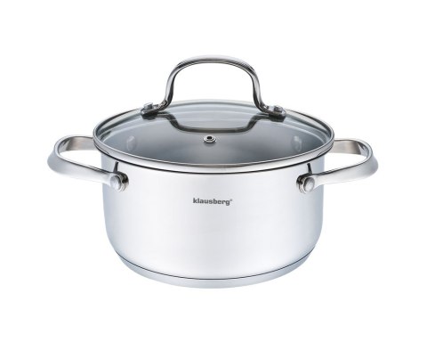 GARNEK 2.5L / 18CM KLAUSBERG PREMIUM 18/10 KB-7212 GARNEK 2.5L / 18CM KLAUSBERG PREMIUM 18/10 KB-7212