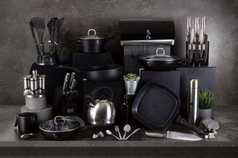 GARNEK 2.5L 20CM BERLINGER HAUS BLACK SILVER BH-1851 GARNEK 2.5L 20CM BERLINGER HAUS BLACK SILVER BH-1851