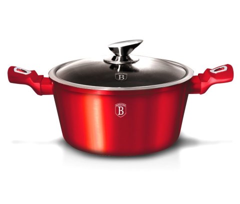 GARNEK 2.5L 20CM BERLINGER HAUS METALLIC BURGUNDY LINE BH-1256-N GARNEK 2.5L 20CM BERLINGER HAUS METALLIC BURGUNDY LINE BH-1256-N