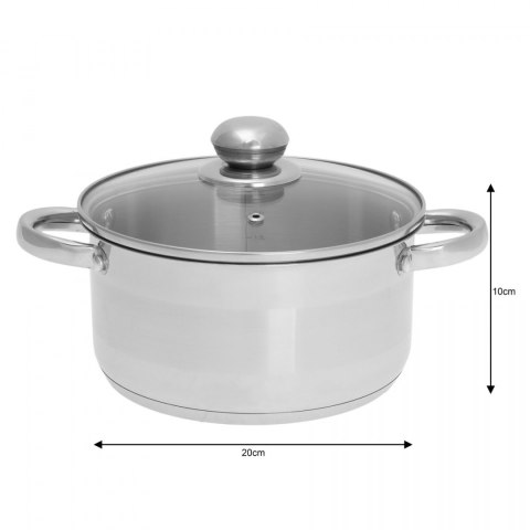 GARNEK 3.0L 20CM KiNGHOFF KH-4329 GARNEK 3.0L 20CM KiNGHOFF KH-4329