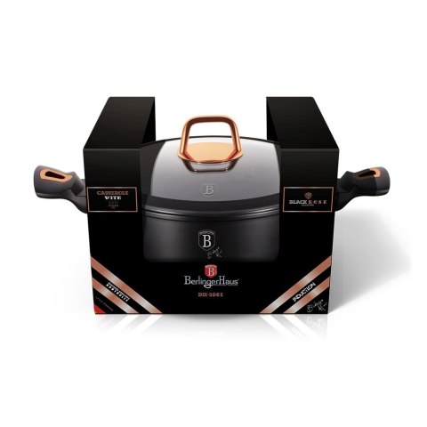 GARNEK 4L 24CM BERLINGER HAUS BLACK ROSE BH-1642-N GARNEK 4L 24CM BERLINGER HAUS BLACK ROSE BH-1642-N