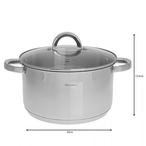 GARNEK 6.0L 24CM KLAUSBERG KB-7126 GARNEK 6.0L 24CM KLAUSBERG KB-7126