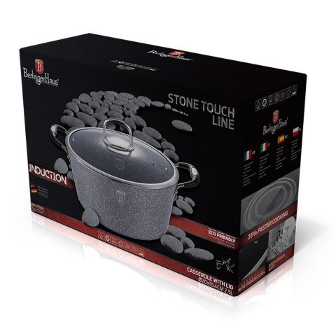 GARNEK BERLINGER HAUS 2.7L 20CM GRAY STONE TOUCH BH-1151-N GARNEK BERLINGER HAUS 2.7L 20CM GRAY STONE TOUCH BH-1151-N