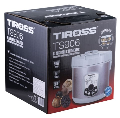 GARNEK DO FERMENTACJI CZARNEGO CZOSNKU 5L 90W TIROSS TS-906 GARNEK DO FERMENTACJI CZARNEGO CZOSNKU 5L 90W TIROSS TS-906