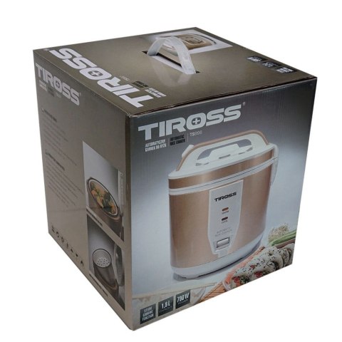 GARNEK DO GOTOWANIA RYŻU 1.8L / 700W TIROSS TS-998 GARNEK DO GOTOWANIA RYŻU 1.8L / 700W TIROSS TS-998