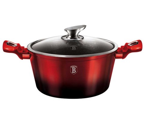 GARNEK GRANITOWY 2.5L 20CM BERLINGER HAUS BLACK BURGUNDY BH-1627 GARNEK GRANITOWY 2.5L 20CM BERLINGER HAUS BLACK BURGUNDY BH-1627