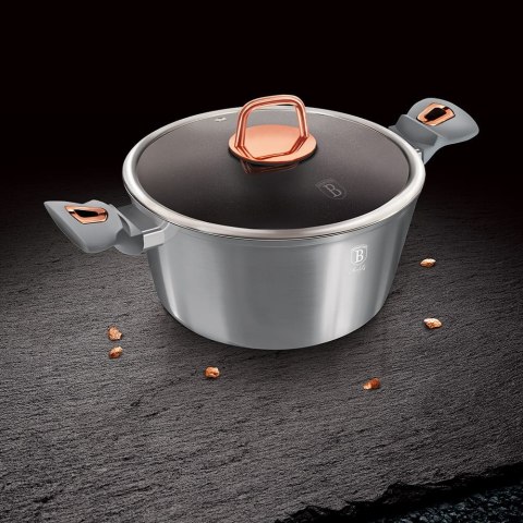 GARNEK GRANITOWY 28CM 6.1L BERLINGER HAUS MOONLIGHT BH-6013 GARNEK GRANITOWY 28CM 6.1L BERLINGER HAUS MOONLIGHT BH-6013