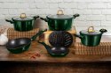 GARNEK GRANITOWY 4.1L 24CM BERLINGER HAUS METALLIC LINE EMERALD BH-6058