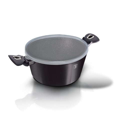 GARNEK GRANITOWY 4.1L 24cm BERLINGER HAUS METALLIC LINE CARBON PRO BH-6893 GARNEK GRANITOWY 4.1L 24cm BERLINGER HAUS METALLIC LINE CARBON PRO BH-6893
