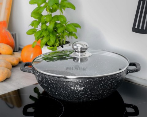 GARNEK MARMUROWY 3.3L / 28cm NISKI ZILNER ZL-7012 GARNEK MARMUROWY 3.3L / 28cm NISKI ZILNER ZL-7012